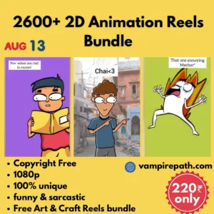 2D ANIMATION REELS BUNDLE