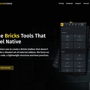 Bricksforge – The Bricks Tools that feel native