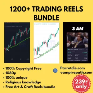 1200+ Trading Tips Reels bundle